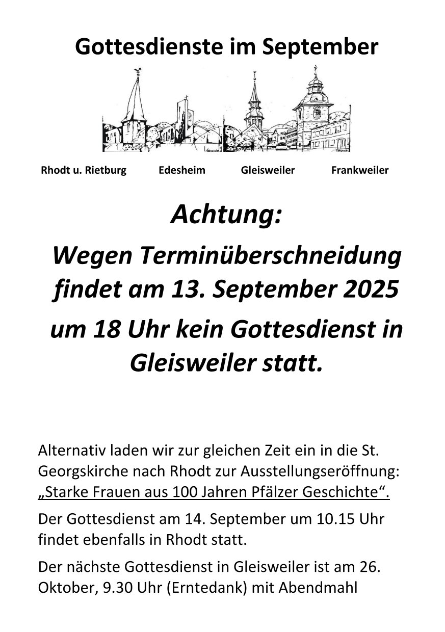 GleisweilerAbsageGottesdienst