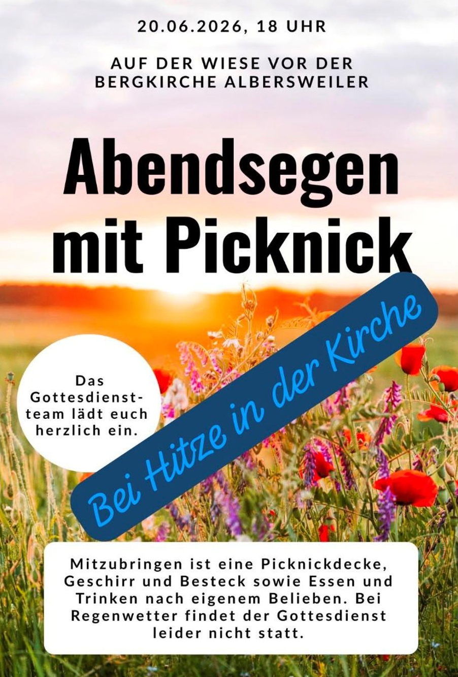 Abendsegen 20.06. 1