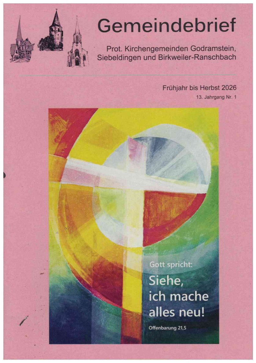 Gemeinderief Titelblatt 03 2026