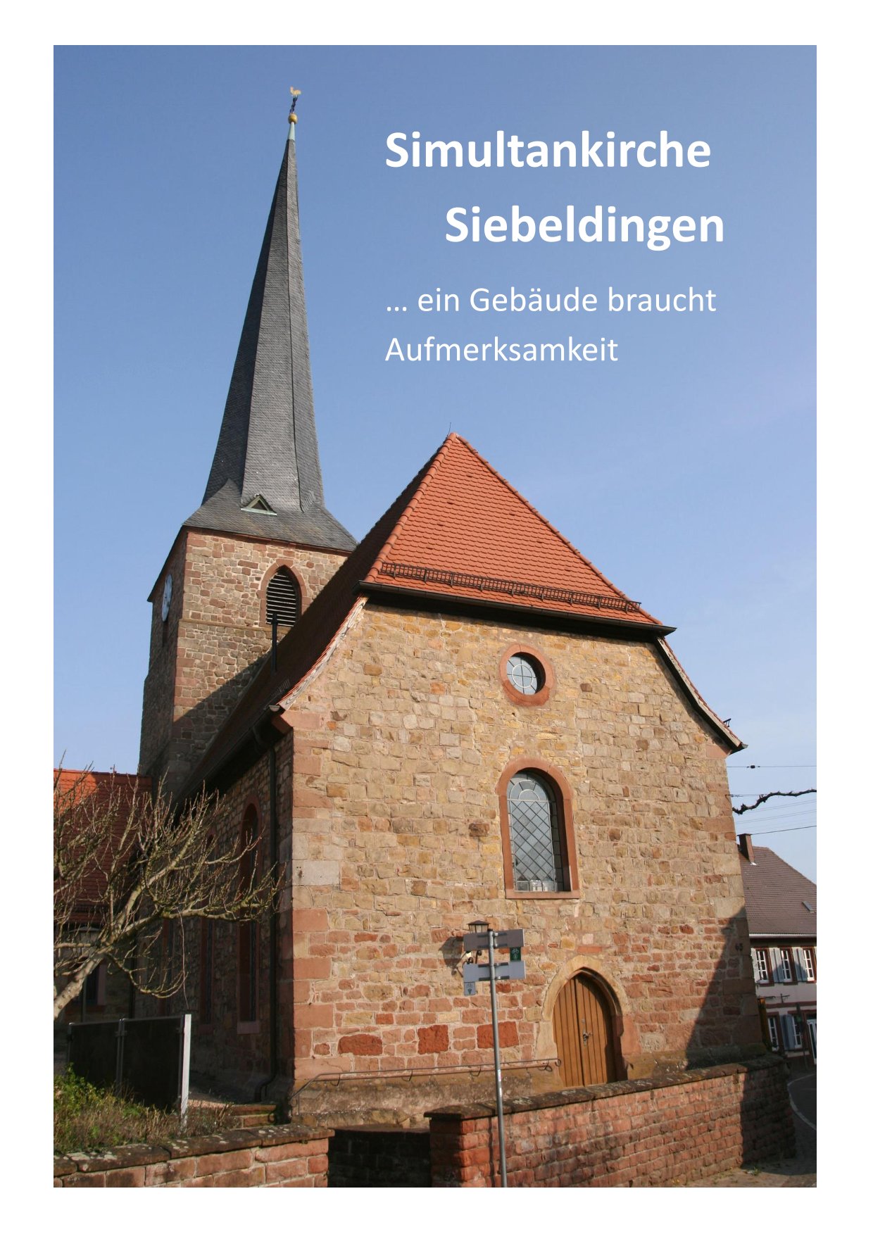 Siebeldinger Kirche 4 Seiten 1