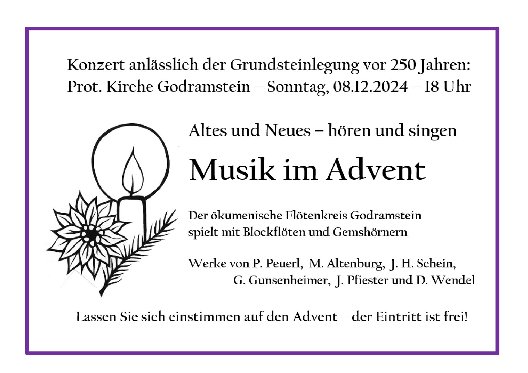 Konzert Flötenkreis 1