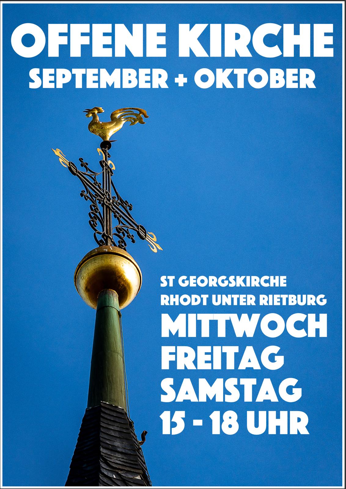 Offene Kirche Din A 1